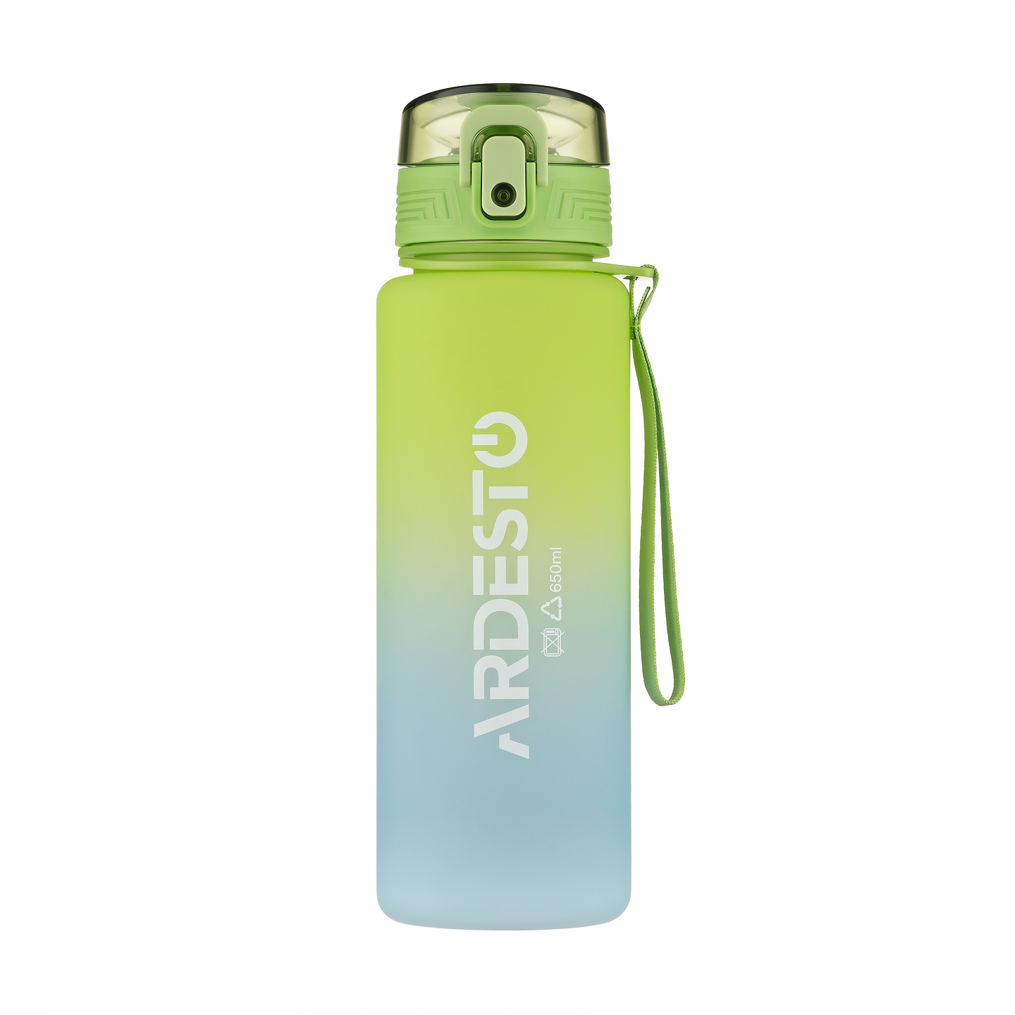 Бутылка для воды Ardesto Travel 650 мл Green (AR2265TG)